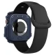 Apsauginis dėklas Spigen Rugged Armor, skirtas Apple Watch 10 46mm, Navy Blue