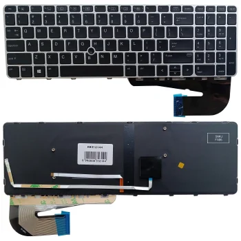 Klaviatūra HP EliteBook 850 G3, 850 G4, ZBook 15u G3, US, su apšvietimu