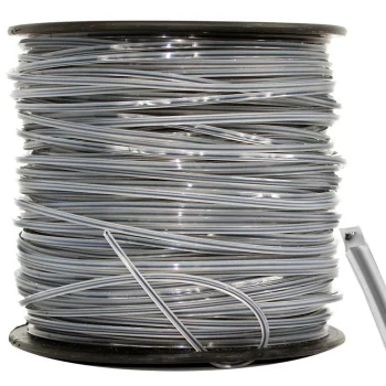Reinforced Trimmer Line with Wire, Square Profile, 2.7mm, 100m