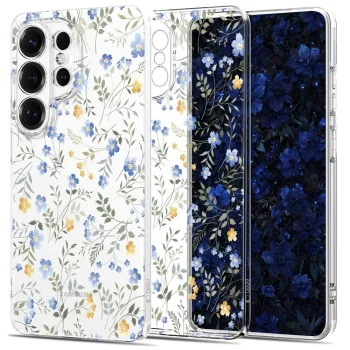 Tech-Protect Samsung Galaxy S26 Ultra Case FlexAir, Colorful Flowers