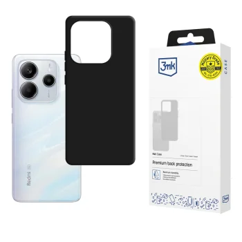 3mk Matt Case dėklas Xiaomi Redmi Note 14 5G, juodas