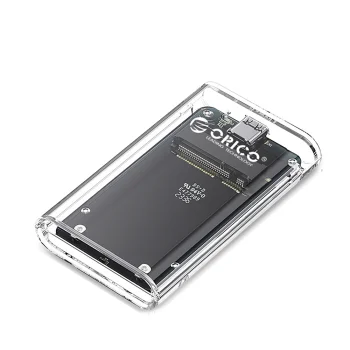 Orico TC10-MS mSATA USB-C 3.2 išorinis disko dėklas, permatomas