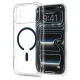 Spigen Ultra Hybrid MagSafe dėklas iPhone 18 Pro / 17 Pro, skaidrus tamsiai mėlynas