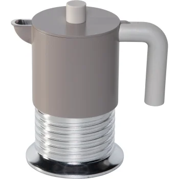Moka kavinukas Alessi PM01/3 WG Vite 3 puodeliams, indukcijai, pilkas / sidabrinis