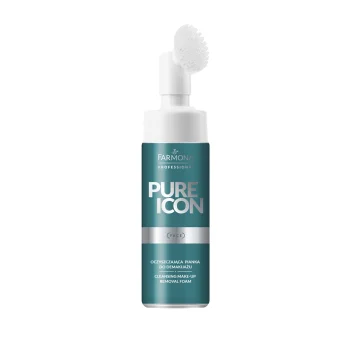 Farmona Pure Icon Cleansing Makeup Remover Foam with Brush 150 ml