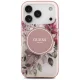 Guess IML Flower & Tonal Circle MagSafe case for iPhone 18 Pro and 17 Pro, pink
