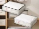 Drabužių ir patalynės dėklas-organizatorius su užtrauktuku XL 60x45x30cm