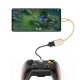Dudao L15T USB-C į USB-A OTG adapteris, pilkas