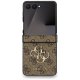 Guess Big 4G Logo Classic dėklas Samsung Galaxy Z Flip7, rudas