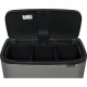 Šiukšliadėžė Brabantia Bo Touch Bin, 3 x 11 l, pilka