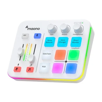 Išorinė garso plokštė Maono G1 Neo, balta