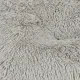 Pliušinis guolis šunims ir katėms, 115x80 cm, šviesiai pilkas