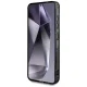 AMG Double Layer Rhombs MagSafe dėklas Samsung Galaxy S25, Black/Red