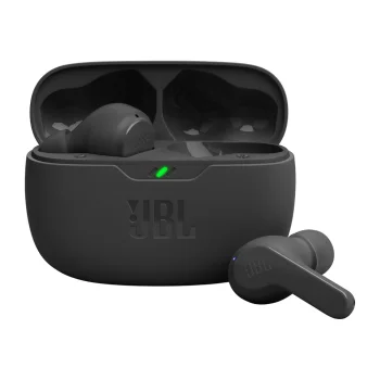 Belaidės į ausis įstatomos ausinės JBL Wave Beam, Bluetooth 5.2, IP54, juodos