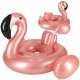 Baby Swim Float with Seat Inflatable Flamingo Pool Ring for Toddlers 1-3 Years