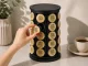 Rotating Coffee Capsule Stand, Black, 40 Capsules