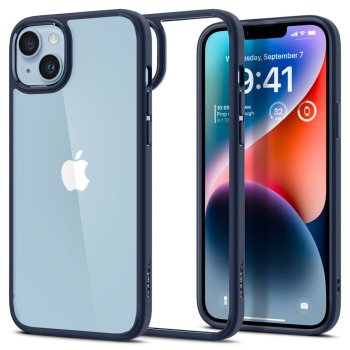 Spigen Ultra Hybrid iPhone 14 Plus Case Blue