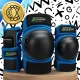 Kids Protective Gear Set for Skating and Biking 6 Pcs XS, Blue