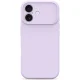 Tech-Protect Silicone MagSafe dėklas, skirtas iPhone 17 - violetinis
