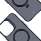 3mk Smoke Case Mag&Stand dėklas, skirtas Apple iPhone 14 Pro Max, juodas