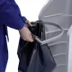 Rūšiavimo šiukšliadėžė Hailo ProfiLine WSB Design Plus XXXL 120 l, pilka