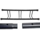 Dviračių stovas 3 dviračiams, juodas
