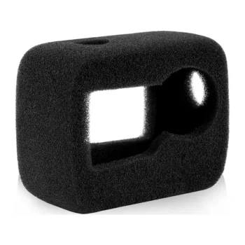 Puluz PU987B vėjo apsaugos poroloninis dėklas DJI Osmo Action 5 Pro / 4 / 3, juodas