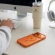 Tech-Protect Magmat Magsafe CC dėklas iPhone 17 Pro Max / 18 Pro Max, oranžinis