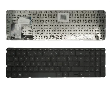 HP Touchsmart 15-b nešiojamojo kompiuterio klaviatūra, juoda (UK)