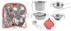 A set of pots for children ZG9438
