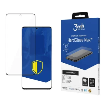3mk HardGlass Max FingerPrint apsauginis stiklas Samsung Galaxy S20 5G telefonui