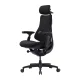 LiberNovo LNOC1-SE Ergonomic Chair 48cm Black