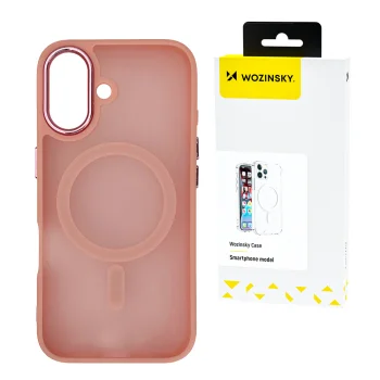 Wozinsky MagSafe Case for Samsung Galaxy S25+, Pink