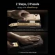 Apsauginis stiklas ESR UltraFit Armorite Pro, skirtas iPhone 17 Pro, skaidrus