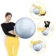 4FIZJO Reh Ball 55 cm Exercise Ball with Pump, Grey
