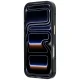 Karl Lagerfeld IML Signature Zebra Glitter MagSafe dėklas iPhone 17/18 Pro Max, auksas