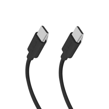 SBS USB-C į USB-C laidas 1.5m 60W, pintas, juodas