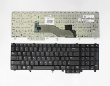 Dell Latitude E5520 / E6520 Keyboard (US), Black