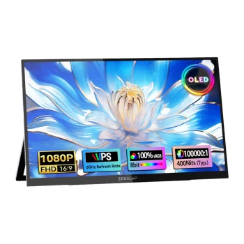 ZEUSLAP OL133ED 13.3" FHD liečiamasis nešiojamasis OLED monitorius
