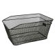 Rallex Metal Rear Bicycle Basket, Black