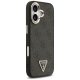 Guess 4G Triangle Logo MagSafe dėklas iPhone 17 telefonui, juodas