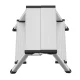 Sulankstomos kopėčios Hailo D60 StandardLine 2 x 2, sidabrinės