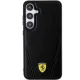 Ferrari Hot Stamp V Lines MagSafe dėklas Samsung Galaxy S24, juodas