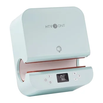 Puodelių termo presas HTVRONT HPT01 Auto, Light Blue