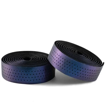 Rockbros Handlebar Tape Perforated Silicone Chameleon, Purple