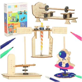 Educational DIY Magnetic Experiment Kit 4-in-1