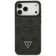 Guess 4G nauble Card Triange case for iPhone 18 Pro Max and 17 Pro Max, black