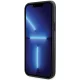 BMW Grip Stand Hot Stamp dėklas iPhone 14 Plus / 15 Plus, juodas