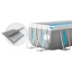 Karkasinis baseinas Intex 26770 400 x 200 x 122 cm su siurbliu ir kopėčiomis