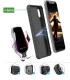 Automatinis automobilinis telefono laikiklis su 10W belaidžiu įkrovikliu, auksinis